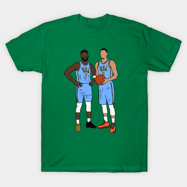 Jaylen Brown And Jayson Tatum Rising Stars